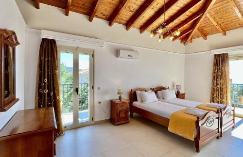 3 Bedroom Villa, Private Pool, Sea Views, Kefalonia - Foto 15