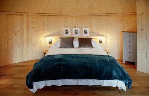Craigmaddie Muir Roundhouse with Hot Tub Romantic, Luxury, Rural Stay for 2 Near Milngavie - Foto 11