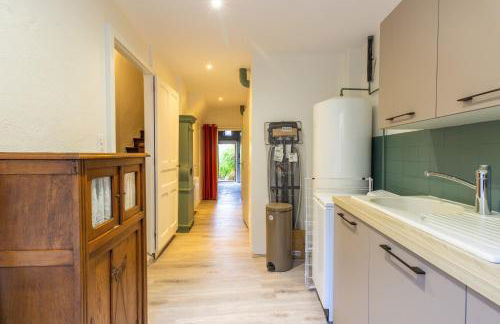 Le Chardon Bleu, jardin, centre-ville, Saint-Côme-d'Olt - Photo 16