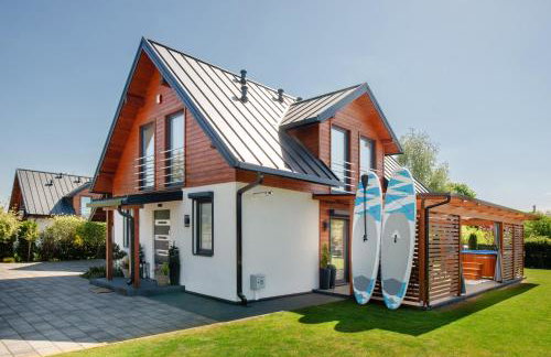 Całoroczny Domek Hampton Lubniewice, jezioro, jacuzzi - Foto 1