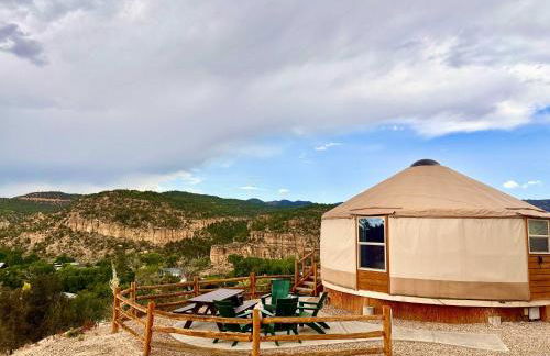 Yurt Overlook #7 with AC and Private Bath 2 Kings - Foto 1