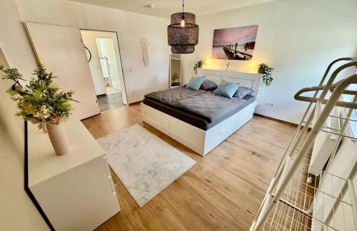 FeWo-Palmtrees 4 - Große moderne 2 Zimmerwohnung mit Süd-West Balkon in Gladbeck-Mitte Nähe Movie Park und Arena AufSchalke - Foto 8