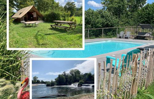 Trappeur du Camping la Saline d'Arc et Senans - Foto 1