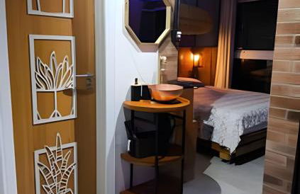 Apartamento Chalé da Ilha - Ar Cond e Super VISTA - Foto 66