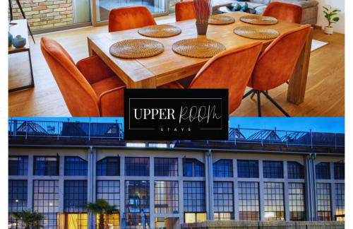 Neu! UPPER ROOM Industrial Loft Domizil mit Dachterrasse & Ausblick - Foto 1