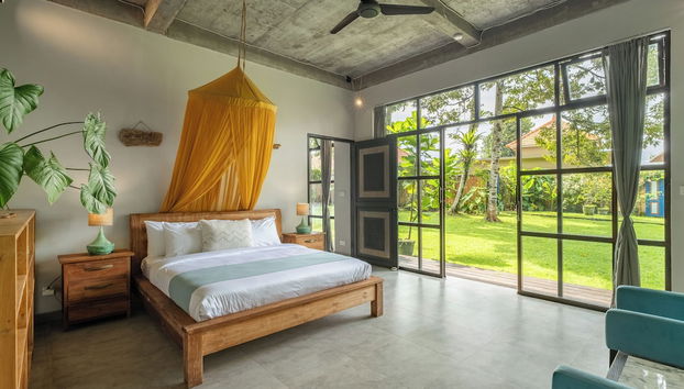 Private Pool Villa in ubud with Jungle View - Foto 3, Habitación