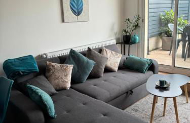 Gîte urbain au calme en rez de jardin proche Groupama stadium salle Arena EUREXPO Lyon - Foto 4