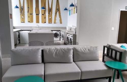 Flat Aconchego, próximo ao centro de Osasco, ar condicionado, academia, piscina, wifi e varanda - Foto 14