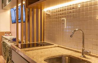 Flat 16 Frente Mar - Lindo e Confortável - STS - Salvador Temporada Studio - Foto 49