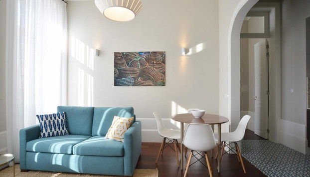 Market 2A in Oporto With 2 Bedrooms and 2 Bathrooms - Foto 3, Habitación