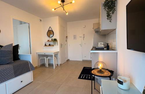 Charmant apt calme - proche plage et aéroport - climatisé - parking privé gratuit - Foto 40