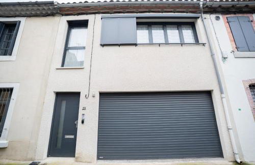 Air-conditioned 2 bedroom apartment with Terrace Parking Carcassonne - Foto 23