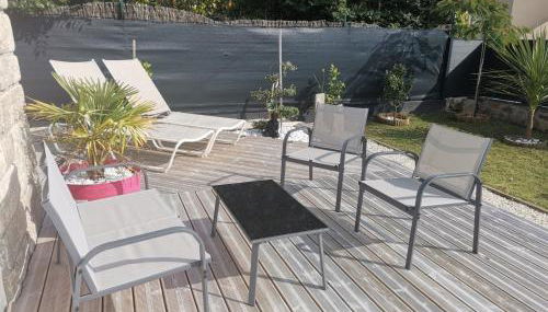 Les Cerisiers du Rouz - Foto 5, Garden, sunbed, Garden view