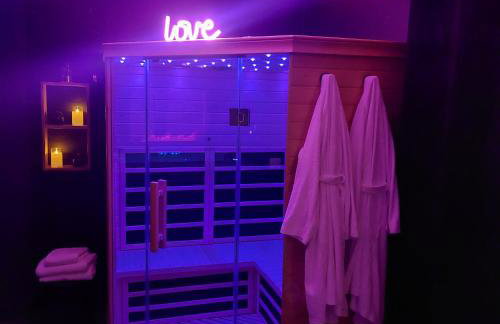 LA NUIT DES SECRETS Love Room 4 étoiles avec Jacuzzi et Sauna - Foto 7