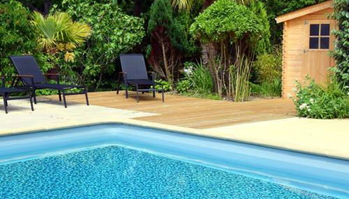 Maison de charme avec piscine - Foto 2, Garden, sunbed, Garden view