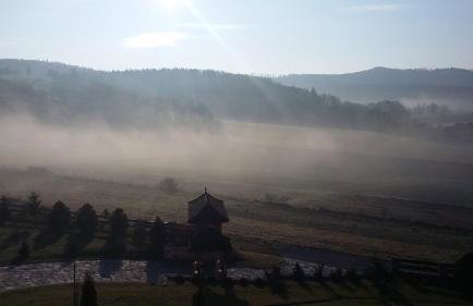 Domek jak z bajki - stylowy domek z bali z kominkiem - Foto 26