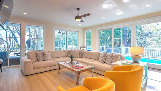 Beachside Boardwalk & Views Pool + Hot Tub 202 on the Sound - Foto 5, Interior