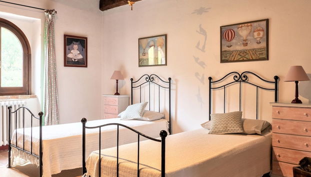 Villa in Umbria With Private Pool and Valley Views - Foto 3, Habitación