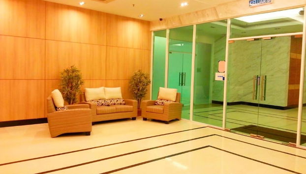 Sitzecke in der Lobby