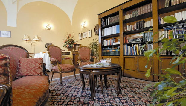 Zona de estar del vestíbulo