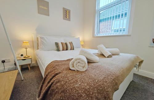 Central Manchester Modern 4 Bed House - free parking - Foto 36