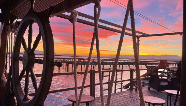 Enjoy the breathtaking sunset