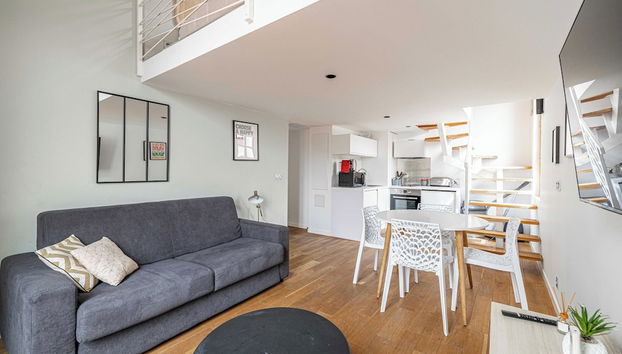 Large Duplex - Cannes Center - Foto 5, Cocina privada