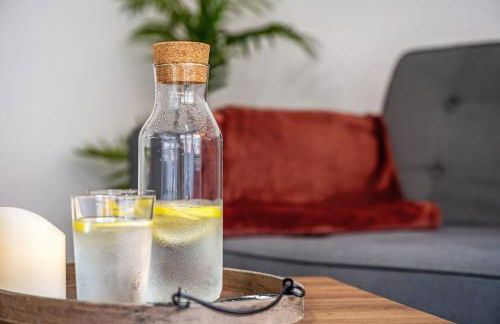 CityOase im Zentrum mit 24-7 Self Check-In, WLAN & Smart TV - Foto 5