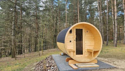 Mazurska bania u Pana Szeptuna - drewniany dom na skraju lasu - Foto 2