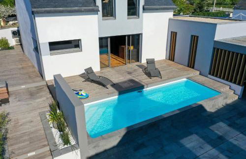Villa Nymphéa - maison avec piscine chauffée St Gildas de Rhuys - Foto 1