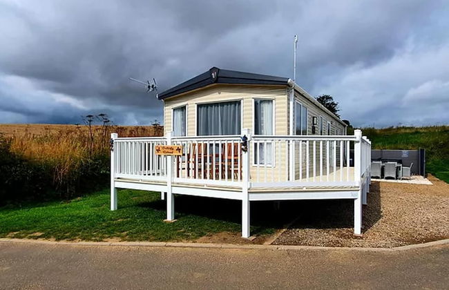 Butterfly 3-bed Hot Tub Lodge in Northumberland - Foto 18