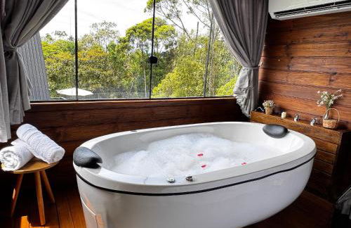 Chalé na Natureza | Hidro | Lareira | Wi-Fi - Foto 21