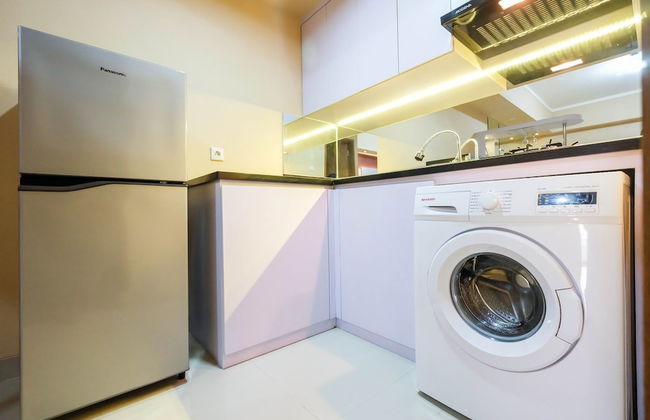 Bright and Stylish 1BR The Oasis Apartment Cikarang - Foto 7