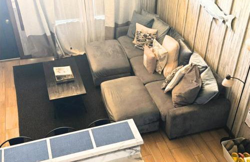 Rustic Chic Alabama Cabin w Loft Fire Pit Pet Friendly Fenced Yard Lake Guntersville - Lucky Lodge - Foto 20