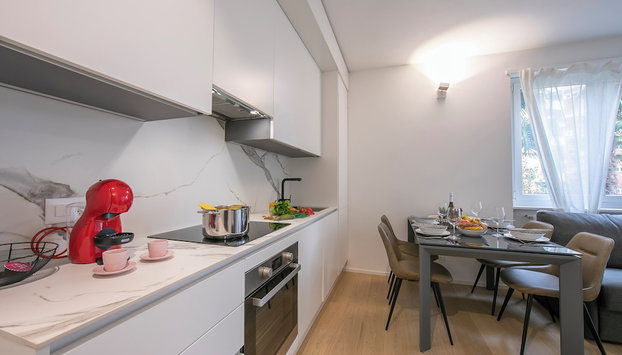 Res. San Marco 1 With Private Garden - Photo 3, Private kitchen