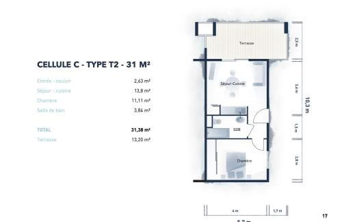 App. 2 p design zen vue mer N182 - Foto 6