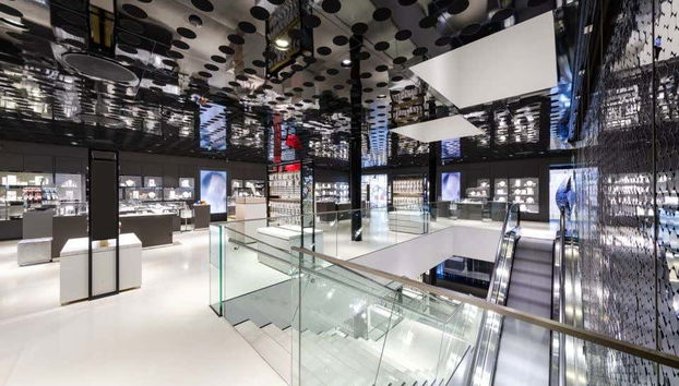 All'interno della Casa Swarovski