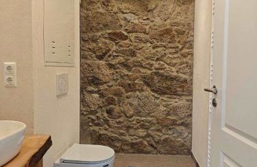 HexenburgbeiDresden Apartment mit Sonnenterrasse, Alkovenbett, Wohn- und Essbereich, Fußbodenheizung und Klimaanlage, Decke - Foto 6