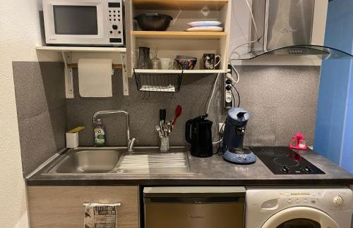 Nancy, Magnifique studio totalement climatisé, meublé, salle de bains et wc séparés, parking privé, cuisine équipée, WIFI - Foto 43