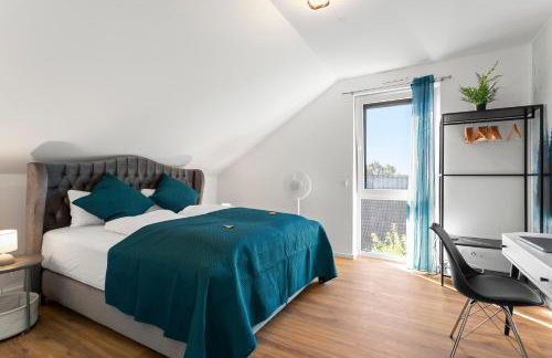 Lit Living Deluxe Apartments Wörth - Parking - Box Spring - BBQ - Balcony - Foto 4