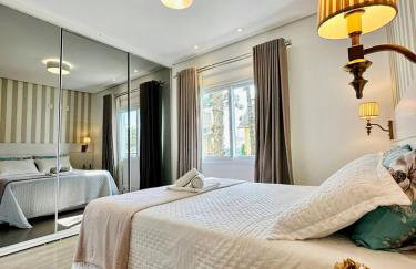 Apto LINDO com lareira, piscina aquecida e jacuzzi - Foto 14