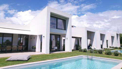 Sevene Villas - Kourouta Peloponnese - Foto 4, Garden, sunbed, Garden view