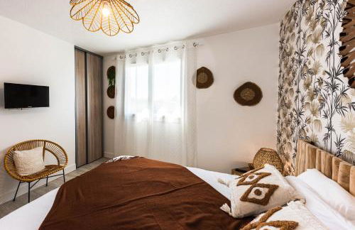 Villa des Oliviers Sublime villa avec piscine chauffée et privée et baby foot - Foto 26