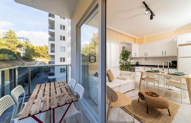 Modern Flat With Shared Pool and Balcony in Alanya - Foto 1