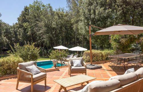 Superbe villa de 5 suites, climatisation, piscine, tennis, hauteurs de St Paul - Foto 25