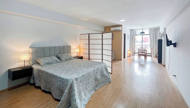 Cozy Studio in Congreso With Terrace and Stunning Views - Foto 5, Habitación