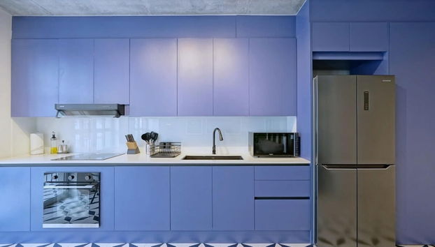 w Lively 2BR in Plaza Herrera - Foto 4, Habitación