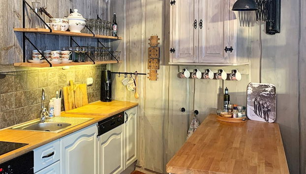 8 Person Holiday Home in Byrkjelo-by Traum - Foto 4, Cocina privada