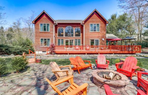 4 Mi to Slopes! Split Rock Resort Home with Fire Pit - Foto 41