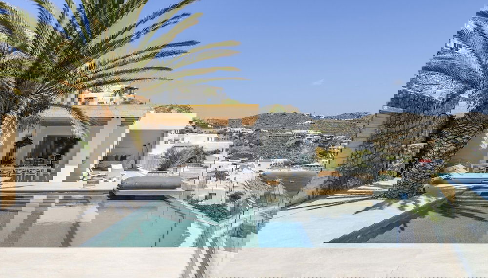 Villa Channel II in Psarou Mykonos - Foto 1, Habitación